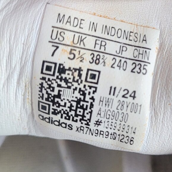 adidas Samba OG White/Black Gum – Men’s US 6 / Women’s 7 – EU 38⅔ - Picture 5 of 5